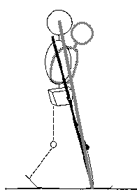 forward trunk lean during stance
