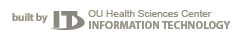 Website by the University of Oklahoma Health Sciences Center IT Department